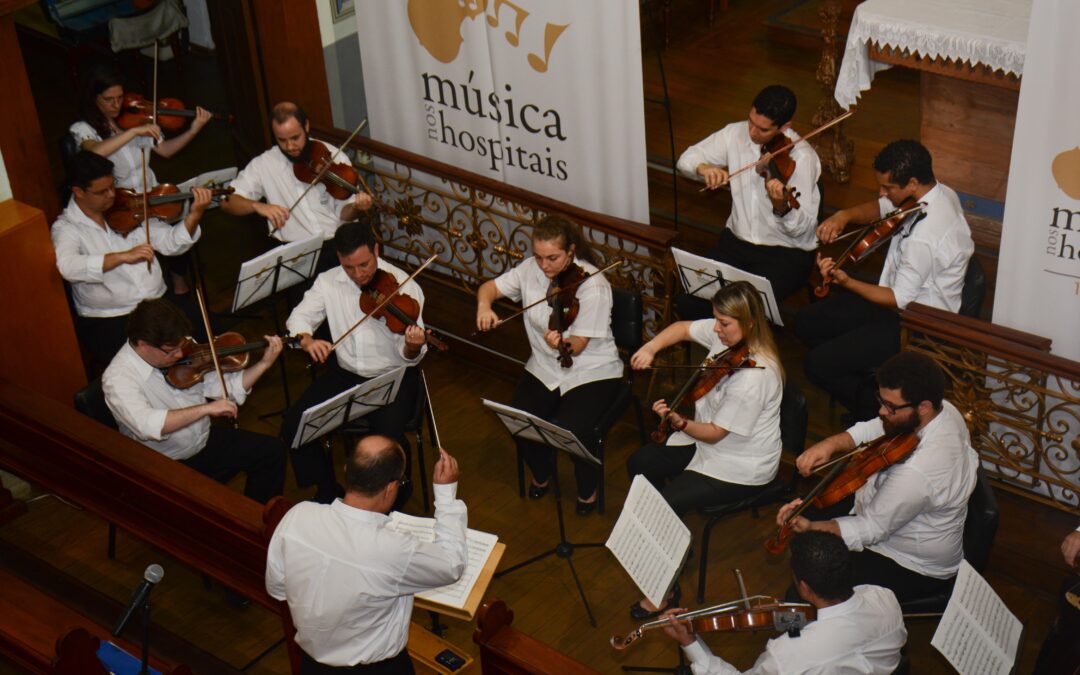 Música nos Hospitais,em 4/5, no Beneficência Portuguesa