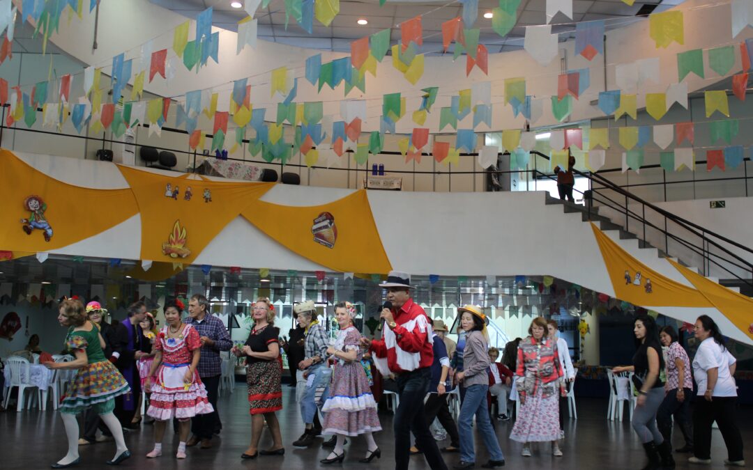 Uma das mais animadas festas juninas realizadas no CPP