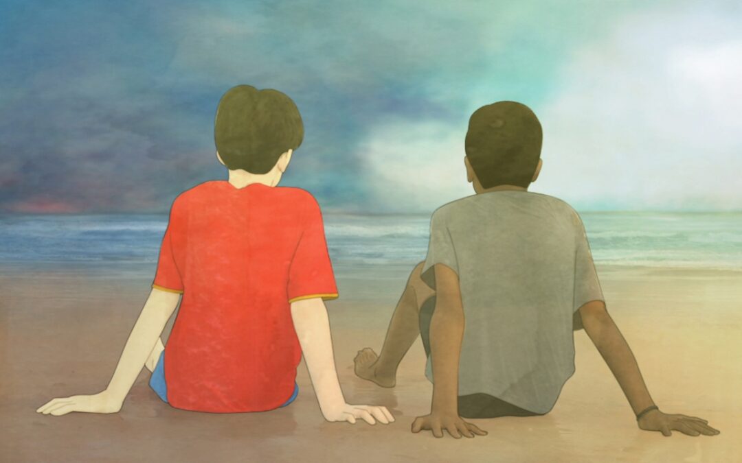 O homem confiará no homem como um menino confia em outro menino