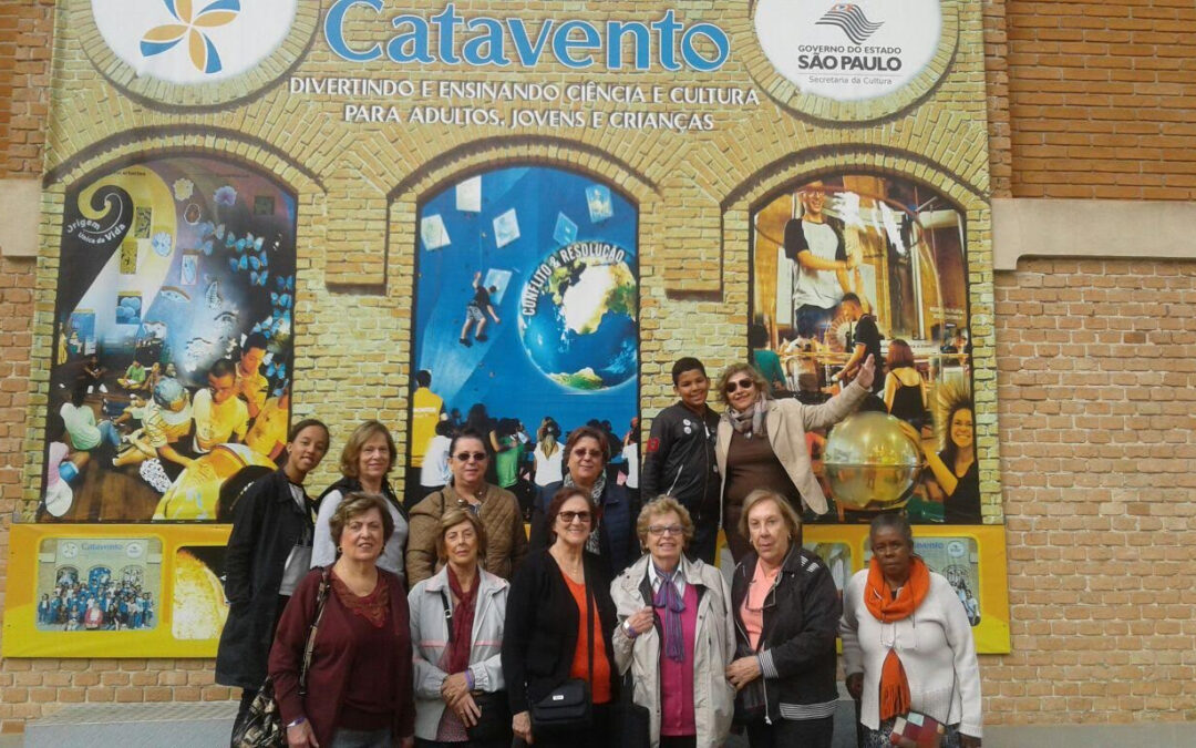 Associadas da Subsede Sul encantam-se com o Catavento