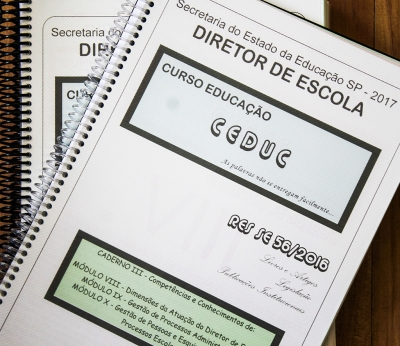 Ceduc tem material para concurso de diretor de escola