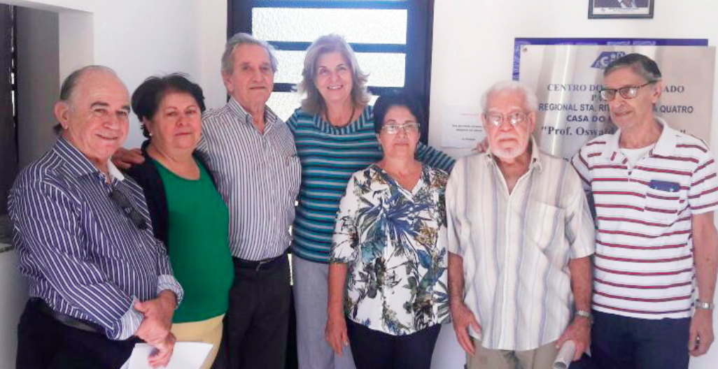 Presidente e membros da diretoria estiveram em Sta. Rita