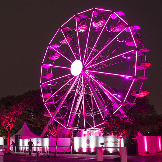 No Ibirapuera, atividades gratuitas na luta contra o câncer de mama