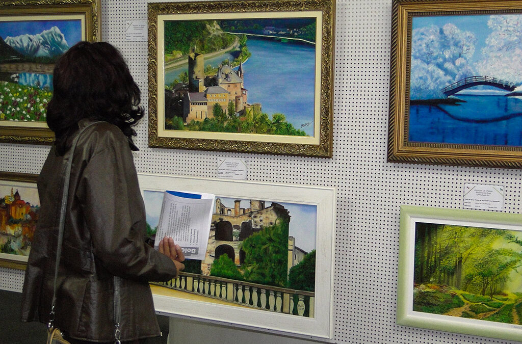 Abertura da exposição de pintura das associadas da Subsede Sul