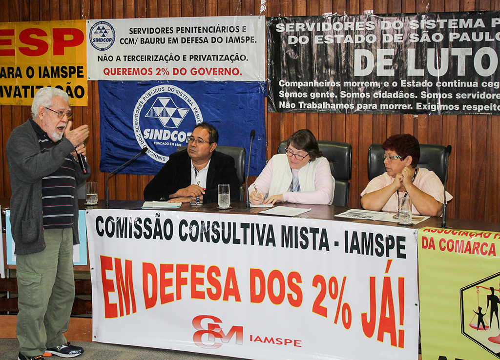 Foto: Oswaldo Pio Soares em audiência pública