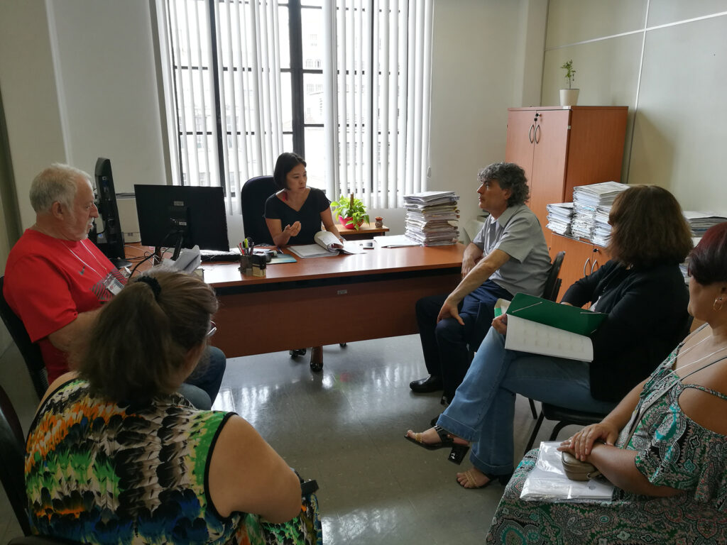 Foto: reunião do MPSP com o deputado Carlos Giannazi/divulgação
