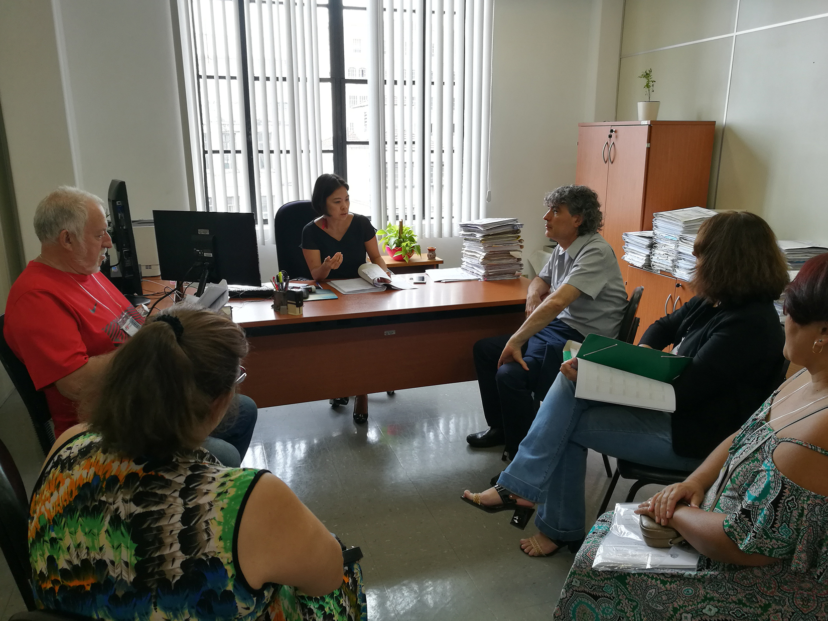 Foto: reunião do MPSP com o deputado Carlos Giannazi/divulgação