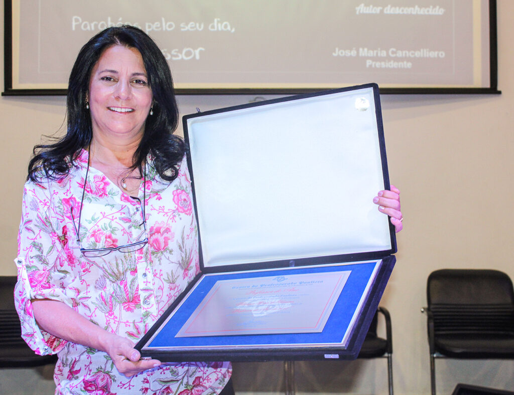 Foto: Silvana Rosa de Oliveira, vencedora da edição 2017