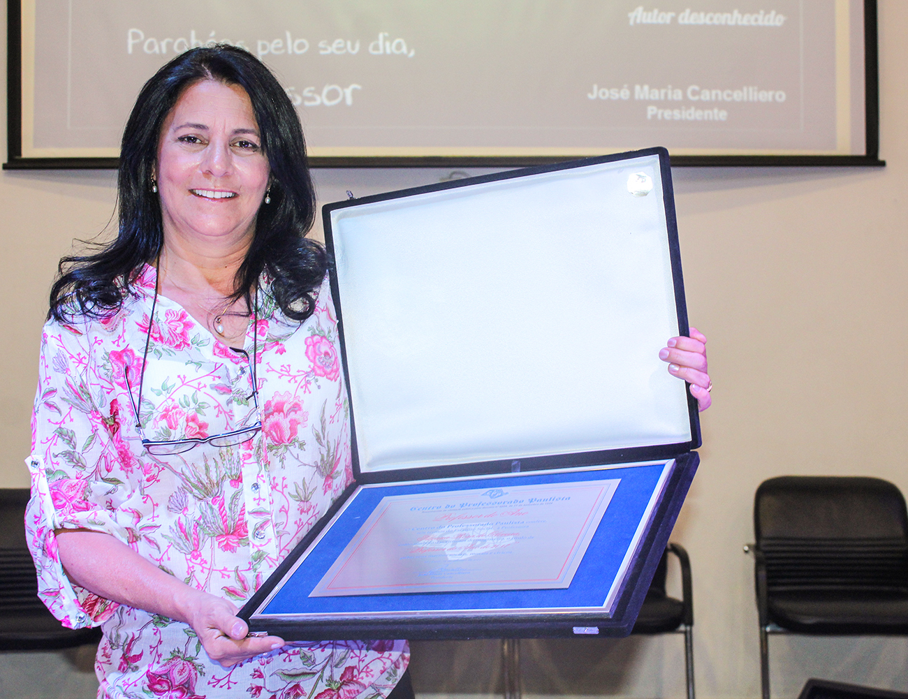 Foto: Silvana Rosa de Oliveira, vencedora da edição 2017