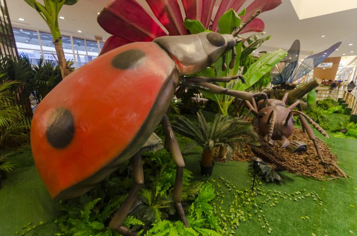Exposição Gigante da Natureza invade shopping de Osasco