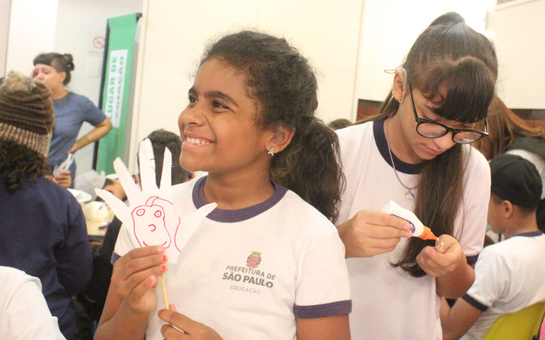 Exposição Inclusiva atrai alunos da rede pública