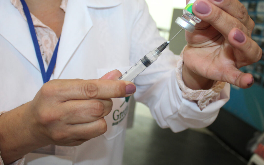 Campanha de vacinação contra gripe na Sede Central