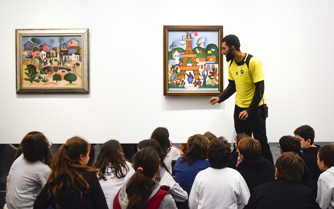 Masp vira sala de aula com Tarsila do Amaral