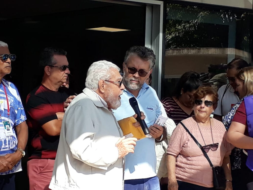 Foto: Oswaldo Pio Soares e manifestantes/divulgação