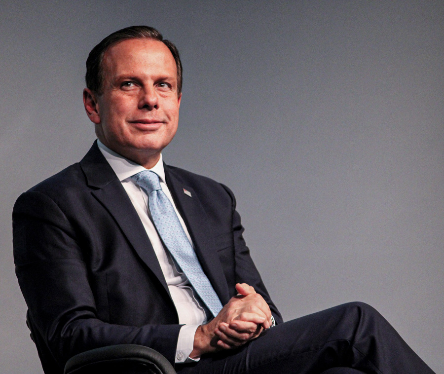 Governador em evento no Palácio dos Bandeirantes/Leandro Silva