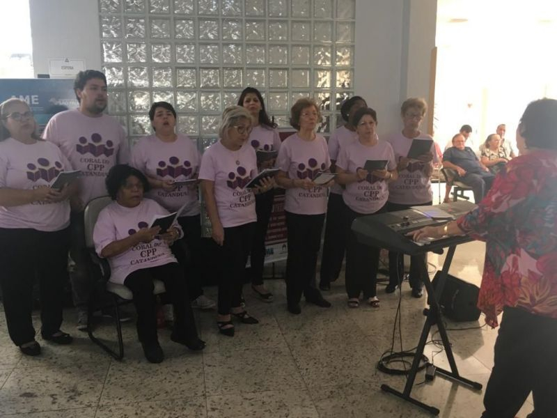 Coral do CPP de Catanduva apresenta-se na AME