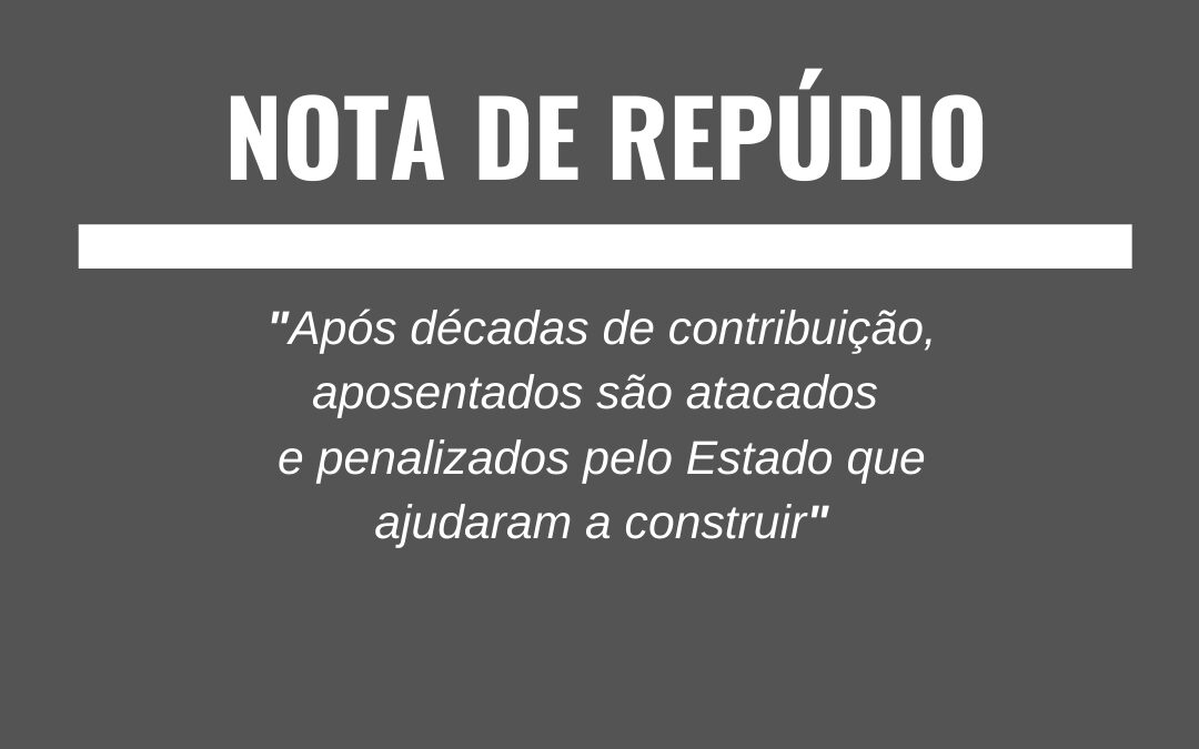 CPP assina ‘Nota Conjunta de Repúdio ao Decreto nº 65.021/20’