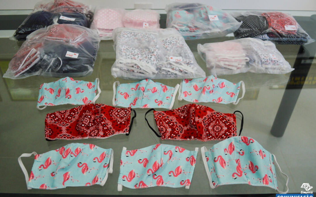 Limeira participa de doação de máscaras para Escola do Rubi
