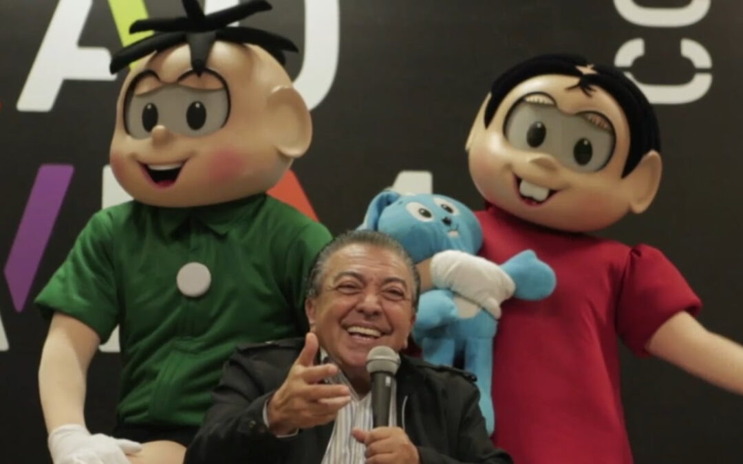 Turma da Mônica na primeira Bienal Virtual do Livro de SP