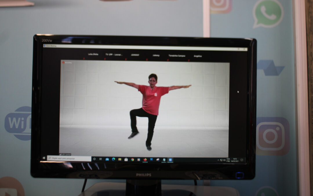 Aulas de Dança Sênior e Circular com transmissão pelo Zoom