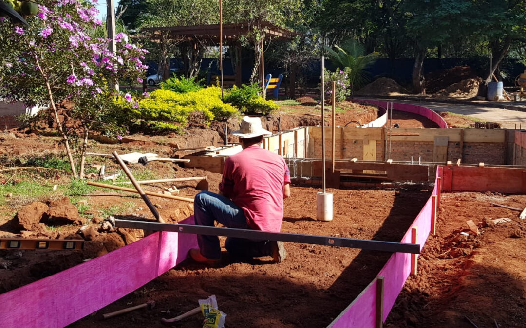 CPP de Ourinhos constrói jardim japonês