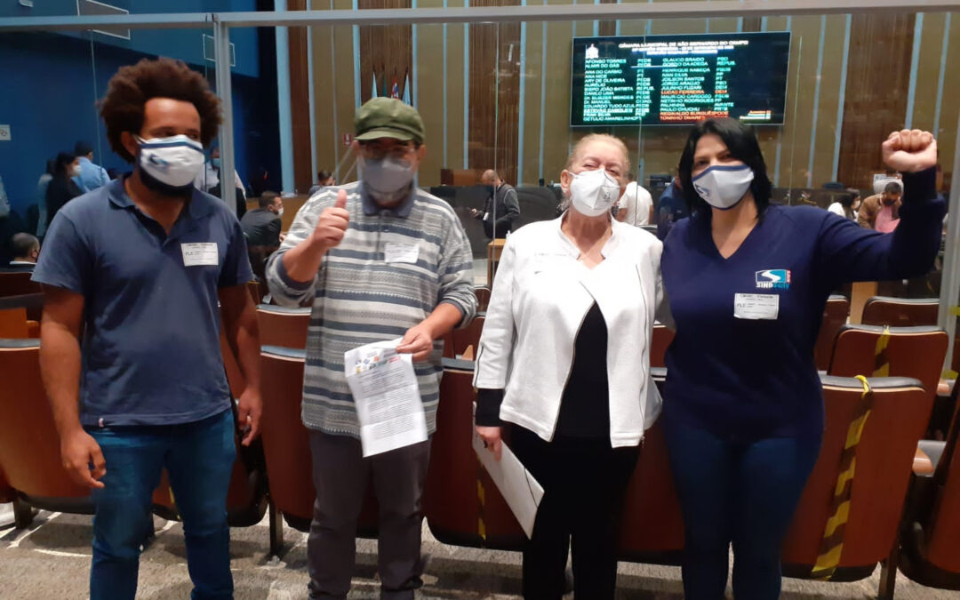 Entidades do Grupo ABCDMRR entregam moções na Câmara