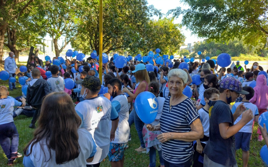 Atividade com escola marca o Dia da Água em Monte Aprazível