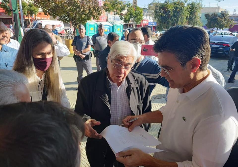 Terceiro vice-presidente do CPP entrega convite a governador
