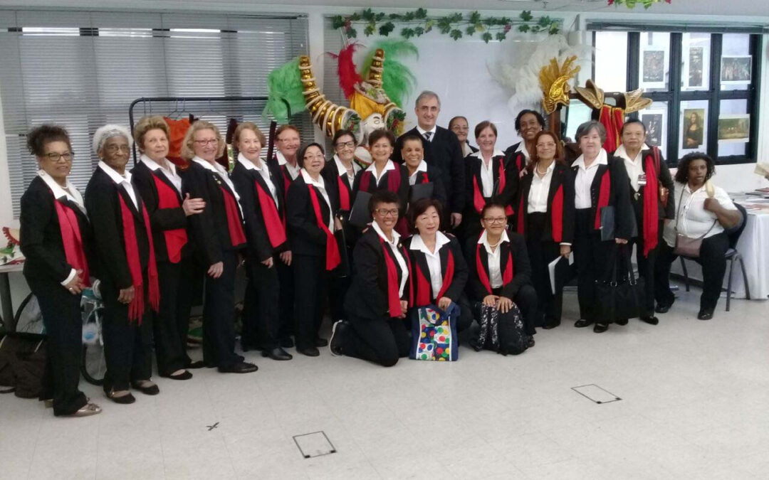 Coral Mestras Cantoras da Sede Central retoma ensaios