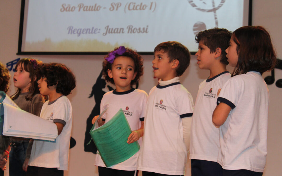 Inscrições abertas para o 20ª Concurso de Corais Infantojuvenil