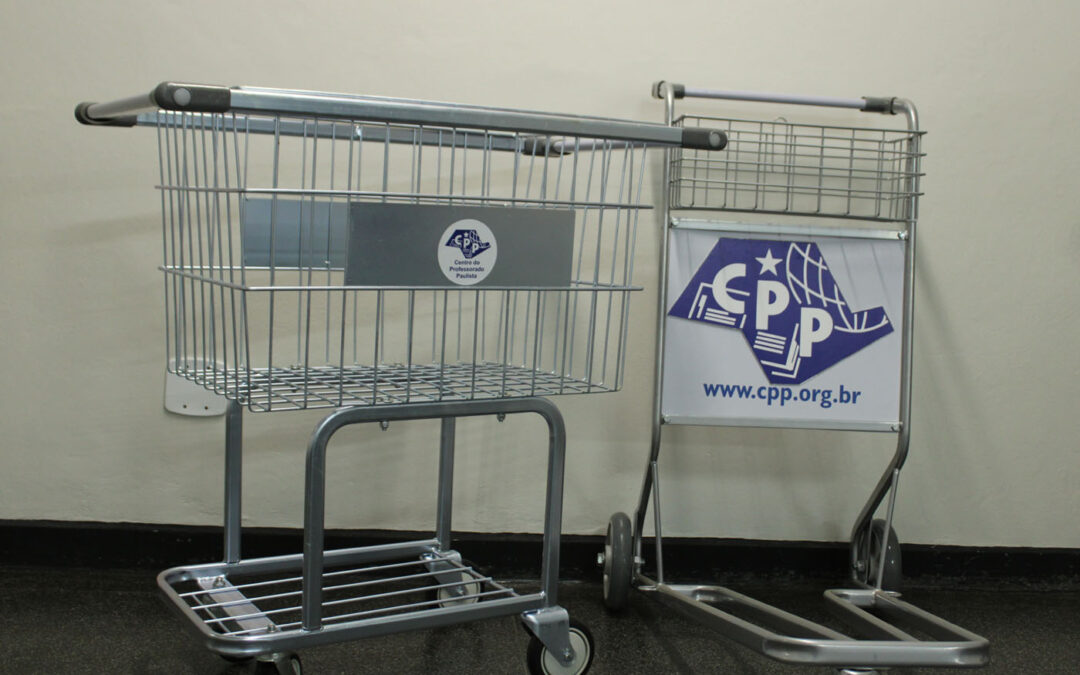 CPP recebe doação de carrinhos para transportes de bagagem