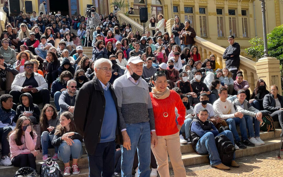 Segundo vice-presidente do CPP lê carta em defesa da democracia