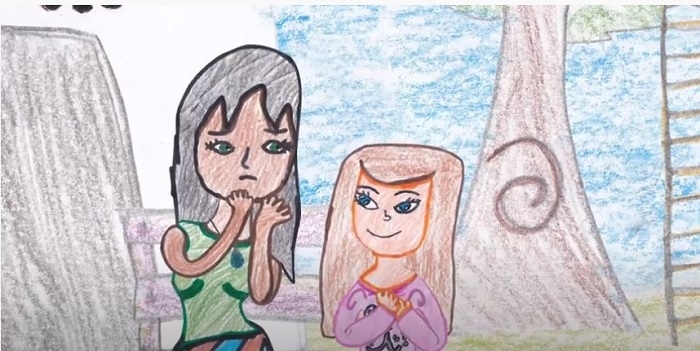 Foto: divulgação /Desenhos feitos por crianças do programa DCPC