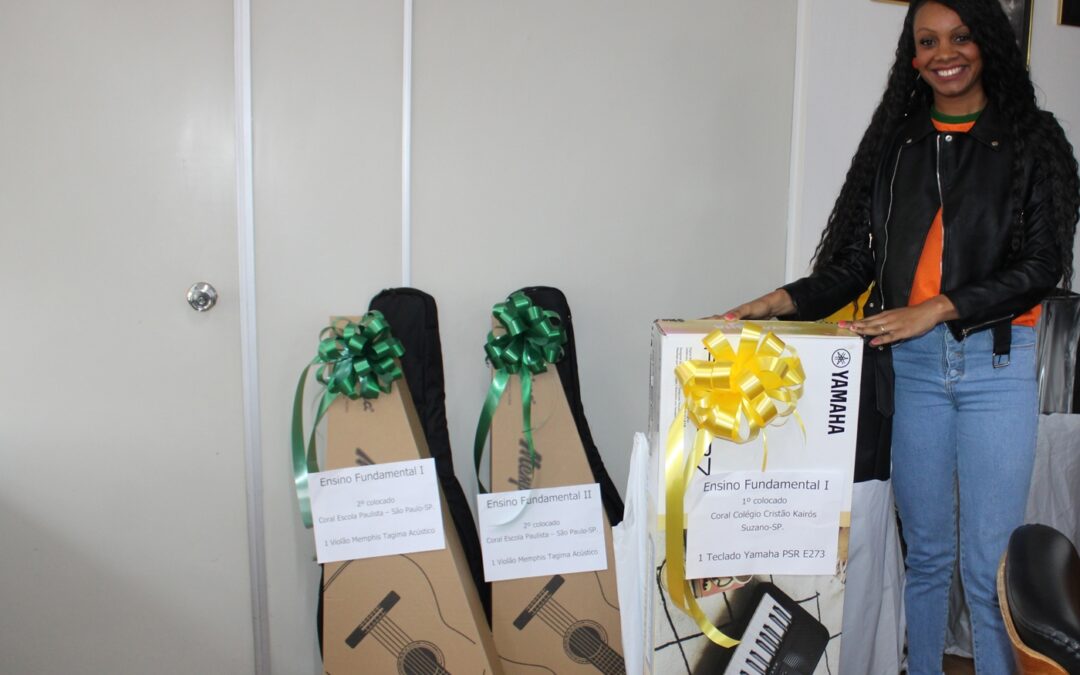 Corais recebem prêmio por participação em Concurso do CPP