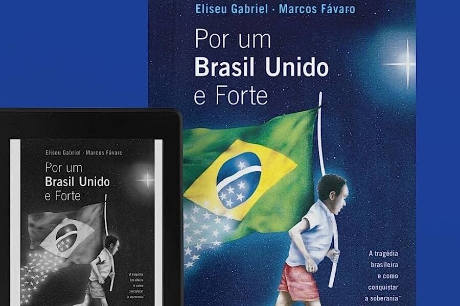 Professor Eliseu Gabriel lança livro 'Por um Brasil unido e forte