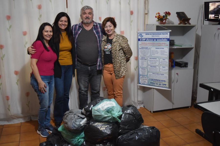 CPP Francisco Morato faz doação de roupas ao FAES da cidade