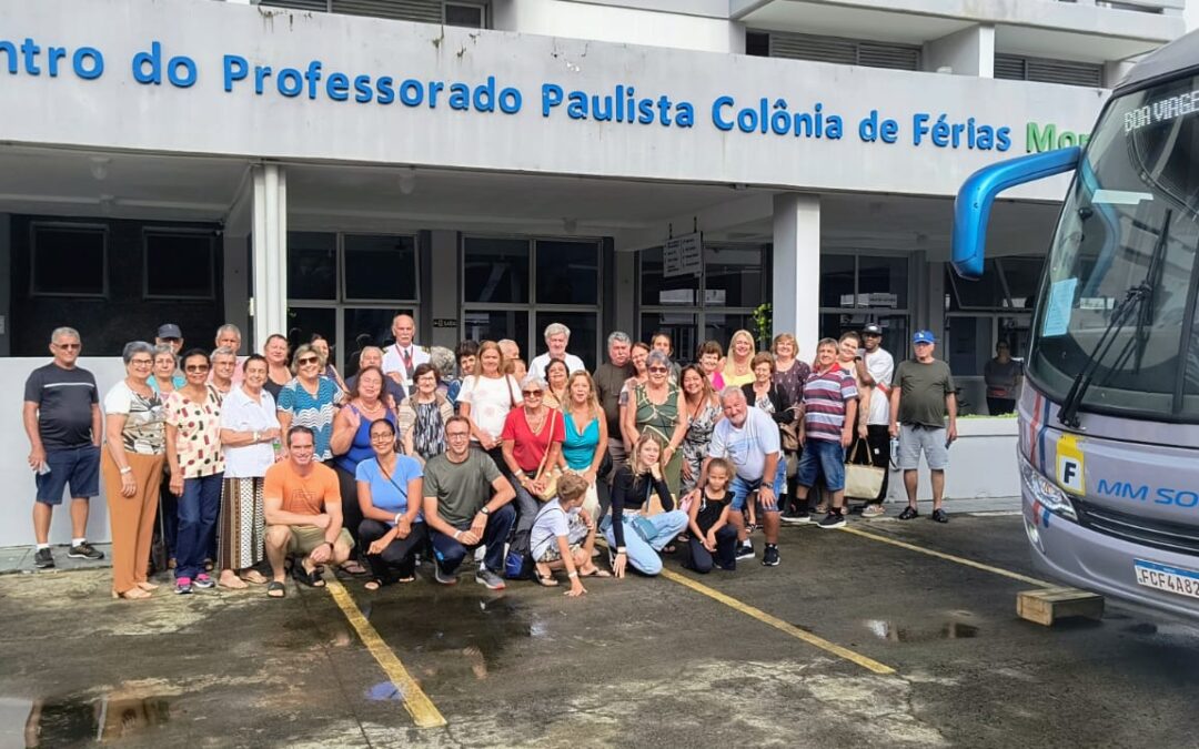 Associados do CPP Capivari visitam Colônia de Mongaguá