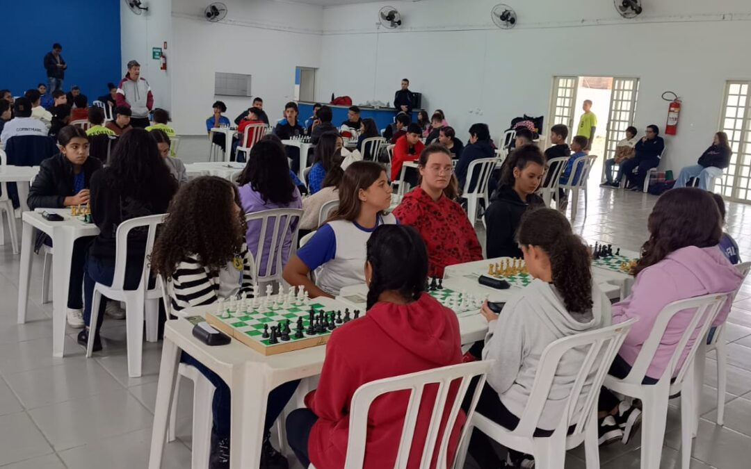 CPP Taquaritinga sedia Competição de Xadrez Sub 14 dos Jogos Escolares do Estado de São Paulo