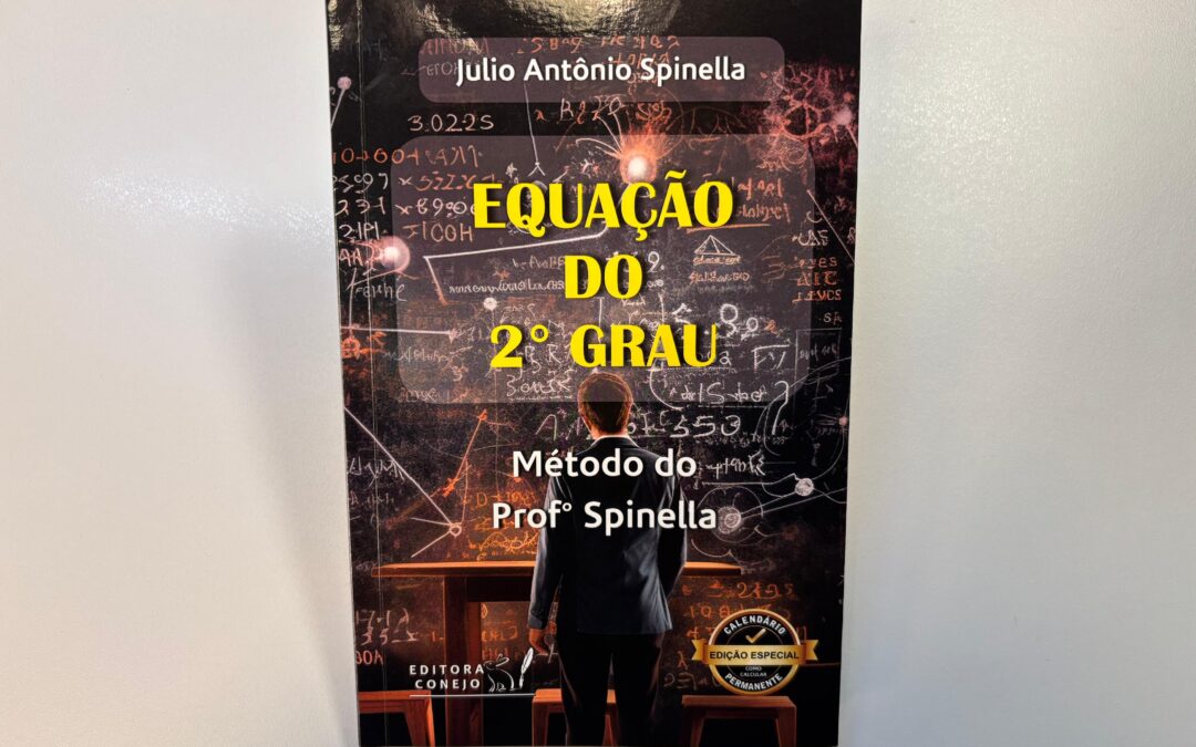Associado do CPP lança livro sobre Equação do 2o Grau