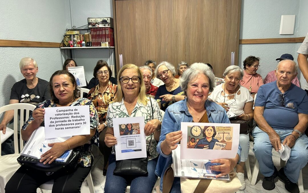 CPP Atibaia engaja campanha de redução da carga horário dos professores