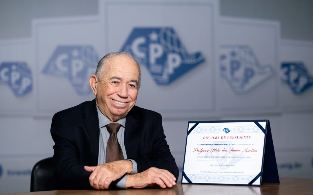 Professor Silvio dos Santos Martins assume a presidência do CPP