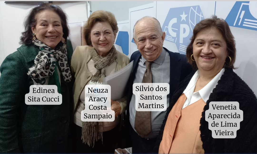 Membros da diretoria do CPP Bauru prestigiam posse do professor Silvio como presidente