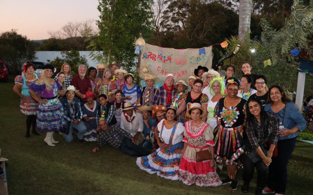 Arraiá do CPP Capivari reúne amigos e associados da região em tarde animada