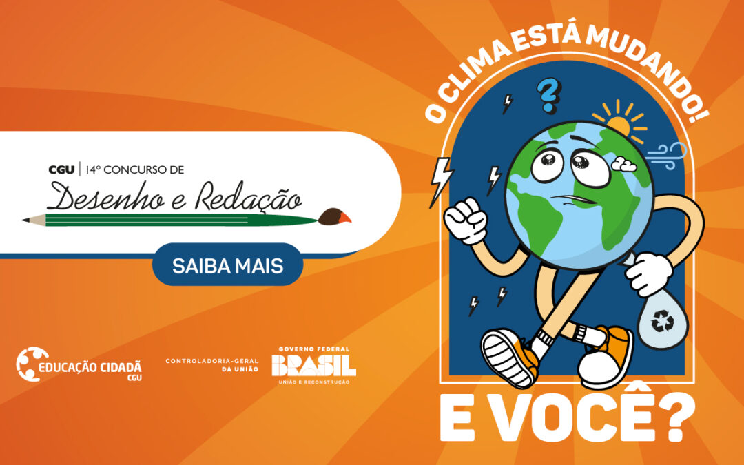 CGU está com inscrições abertas para o 14º Concurso de Desenho e Redação