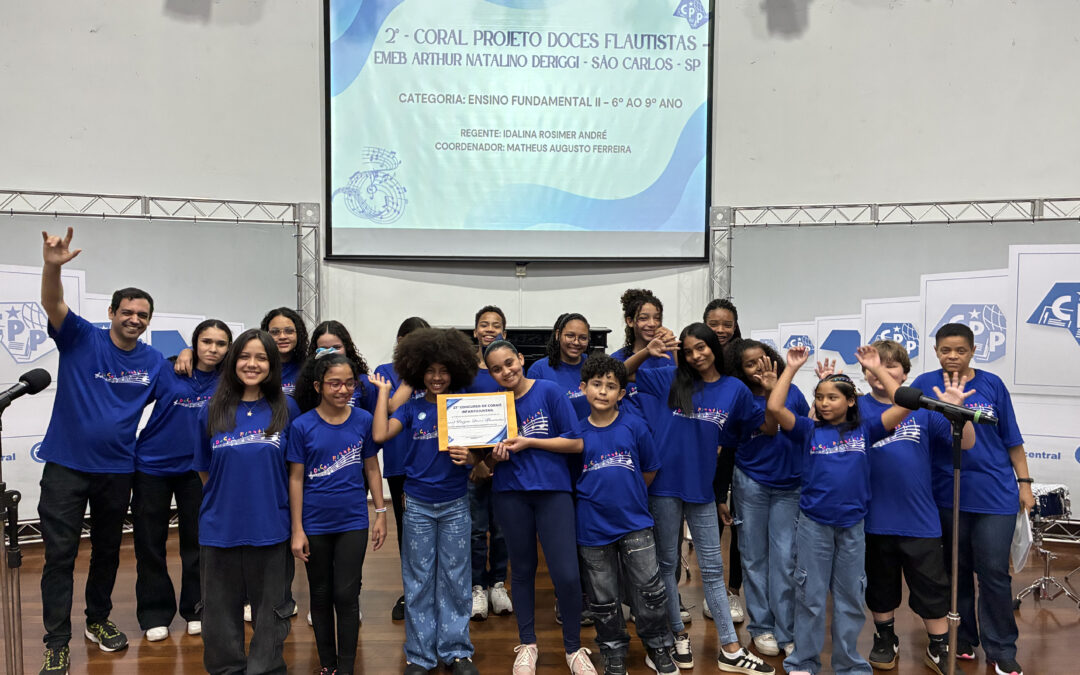 Jornais de São Carlos destacam 23º Concurso de Corais Infanto-juvenil