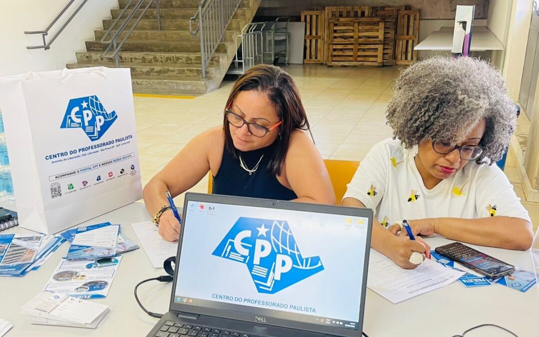 CPP marca presença nos polos durante escolha de vagas dos professores aprovados no concurso de 2023