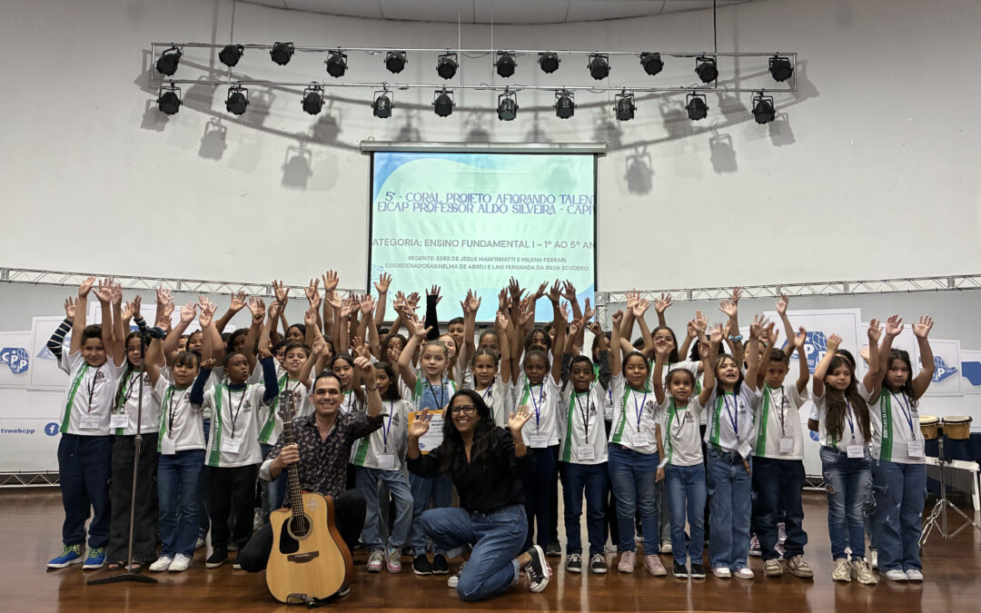 23º Concurso de Corais Infantojuvenil do CPP é destaque na mídia