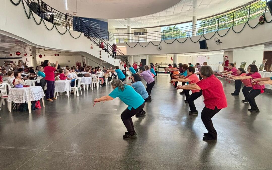 Reunião dos Aposentados 2025 tem apresentações dos alunos do Instituto Sud Mennucci