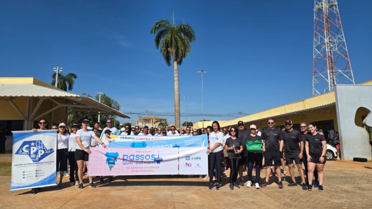 CPP participa da campanha de combate ao câncer infantojuvenil em Olímpia