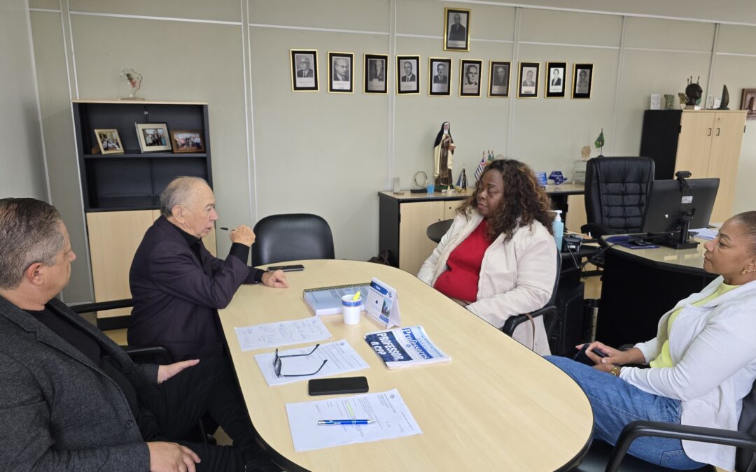 Presidente do CPP recebe lideranças de entidades educacionais na Sede Central